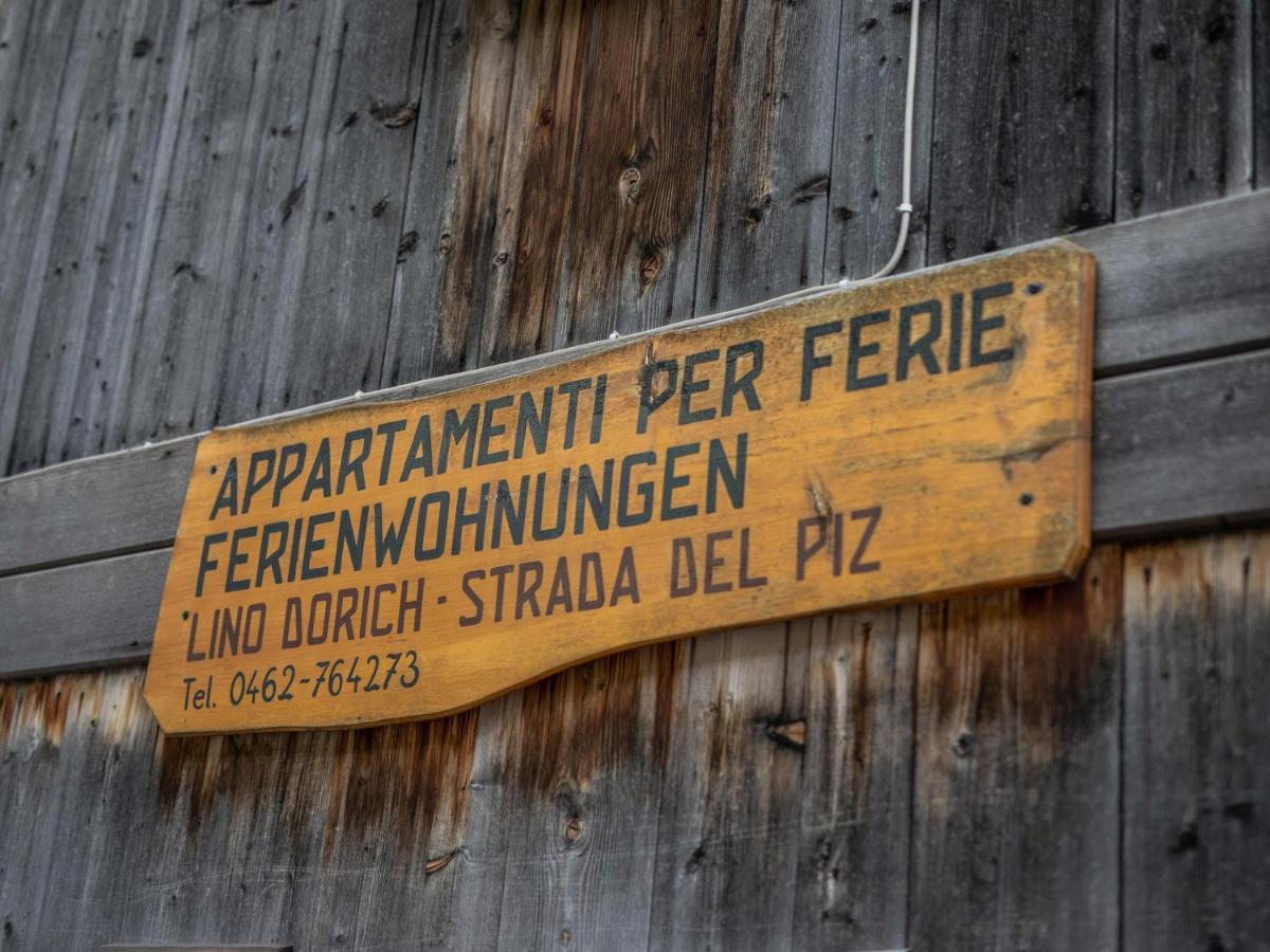 Ciasa Lino Aloch Apartment Pozza di Fassa Luaran gambar